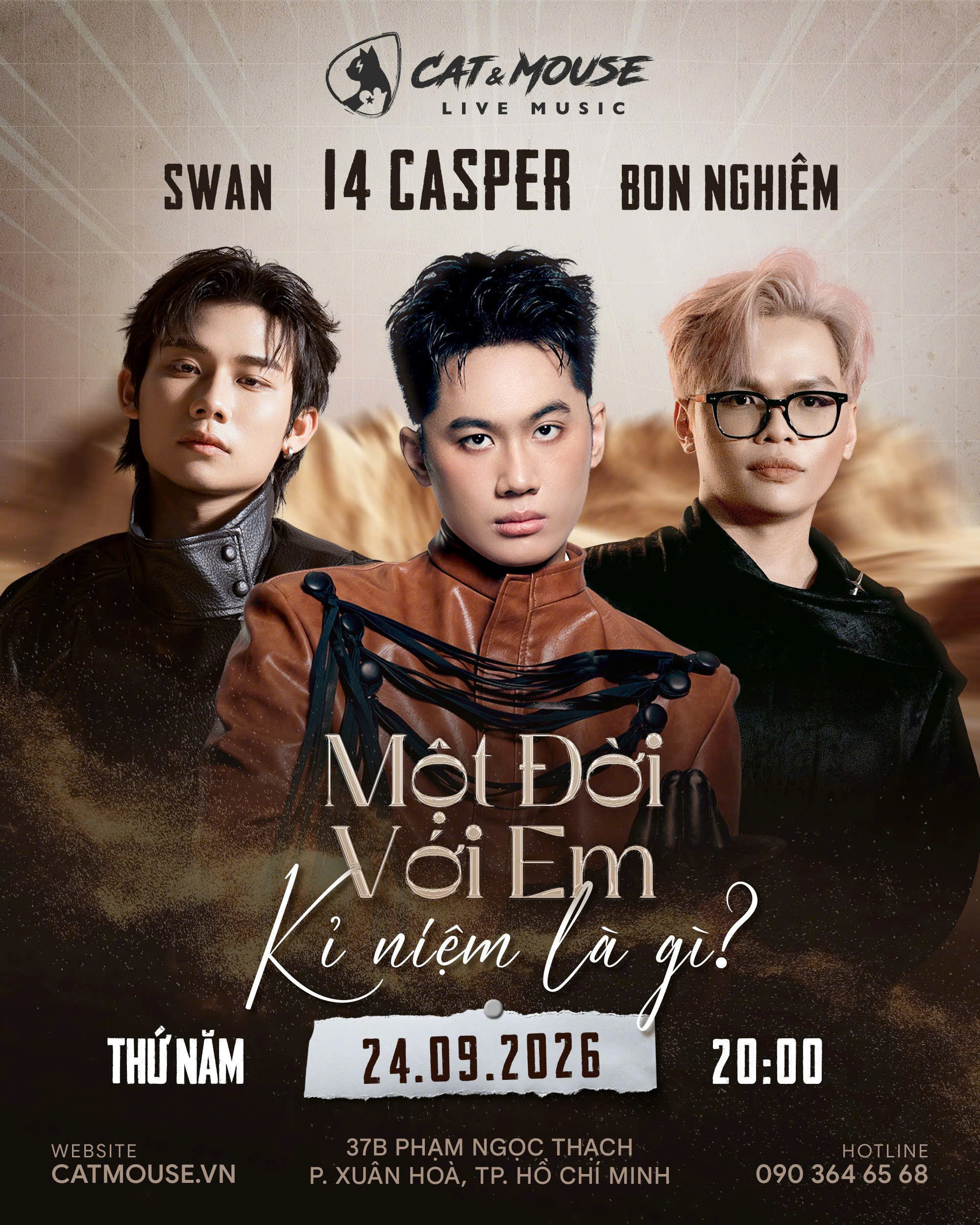[CAT&MOUSE] 14 CASPER + BON NGHIÊM + SWAN