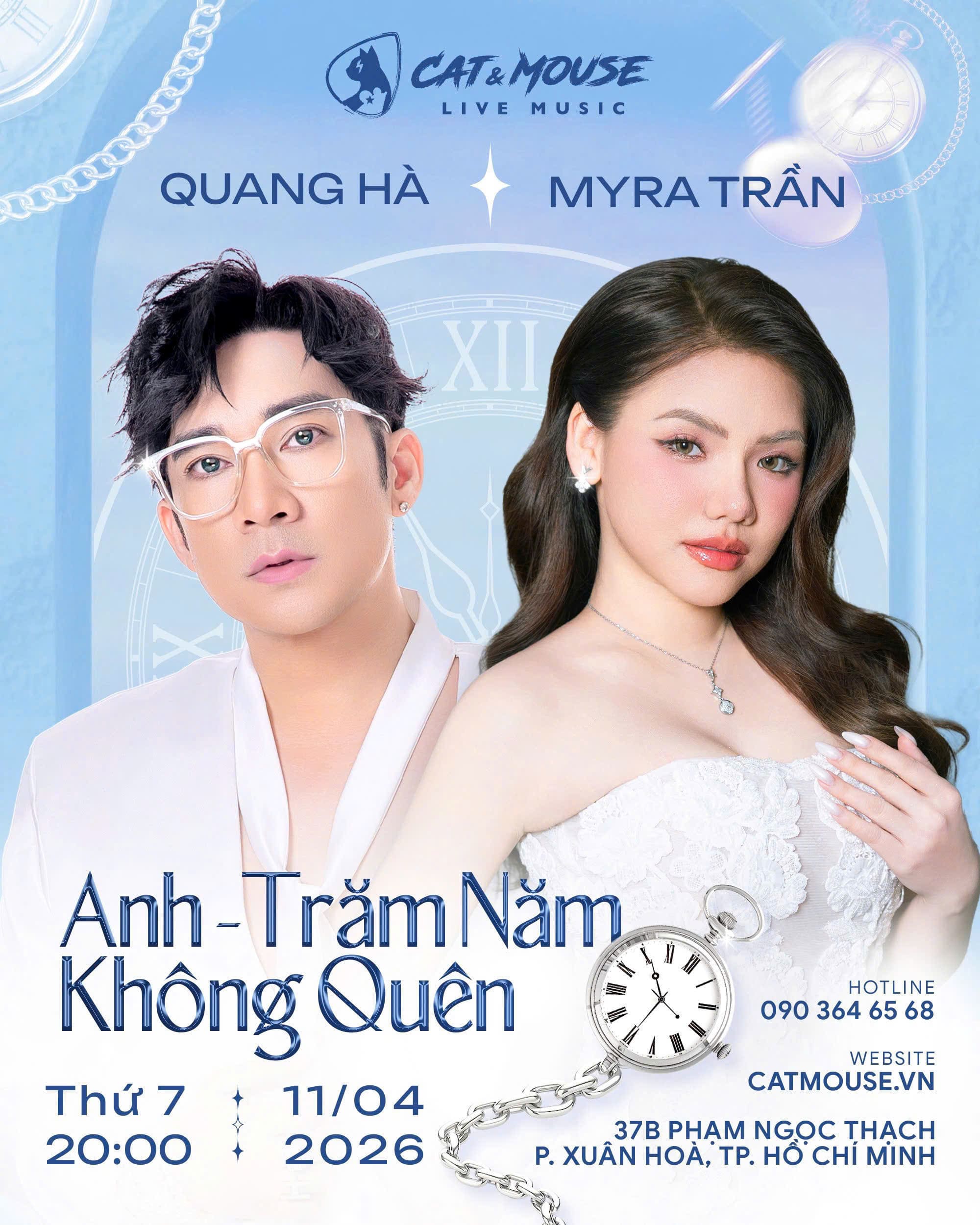 [CAT&MOUSE] CA SĨ QUANG HÀ + CA SĨ MYRA TRẦN
