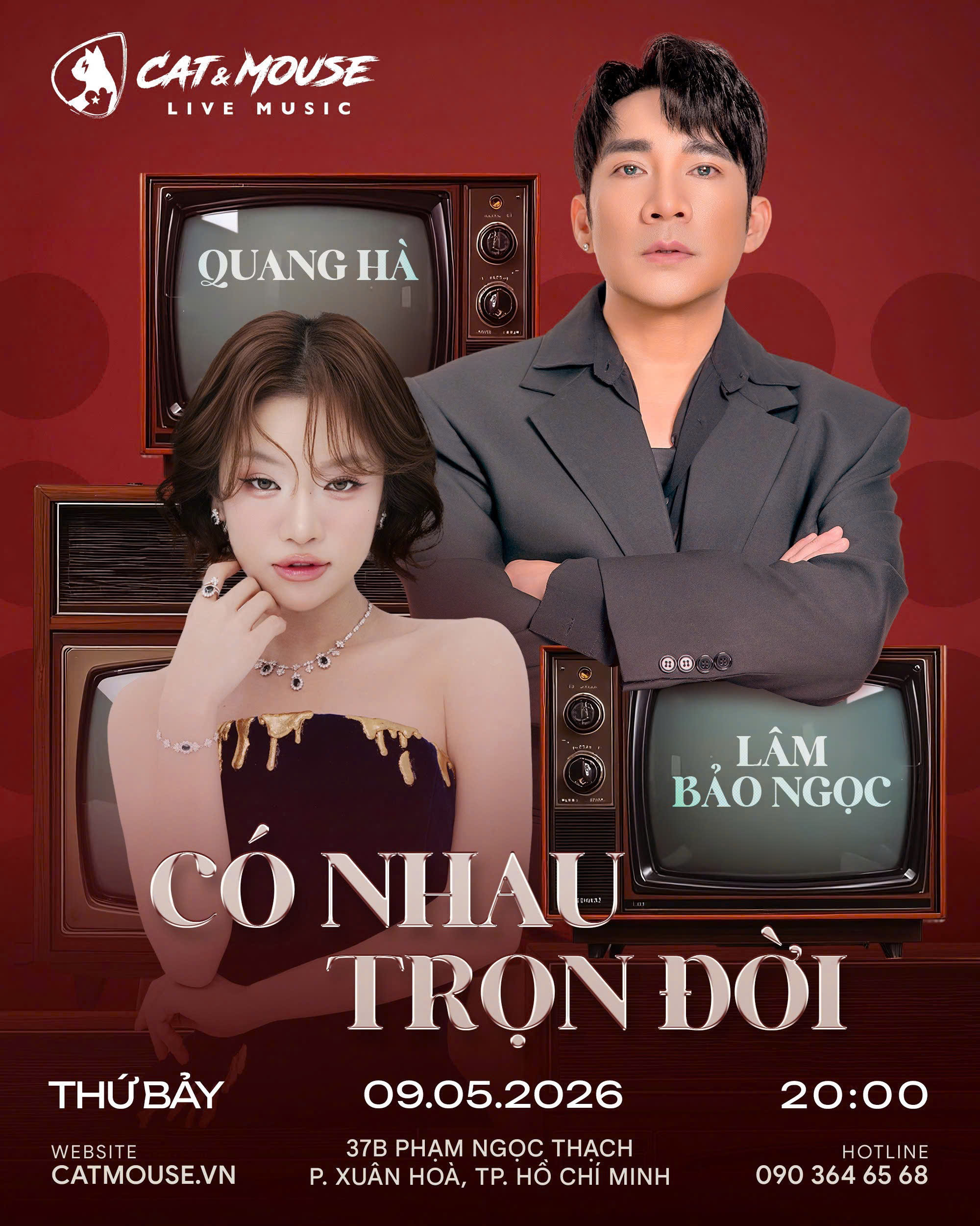 [CAT&MOUSE] CA SĨ QUANG HÀ + LÂM BẢO NGỌC