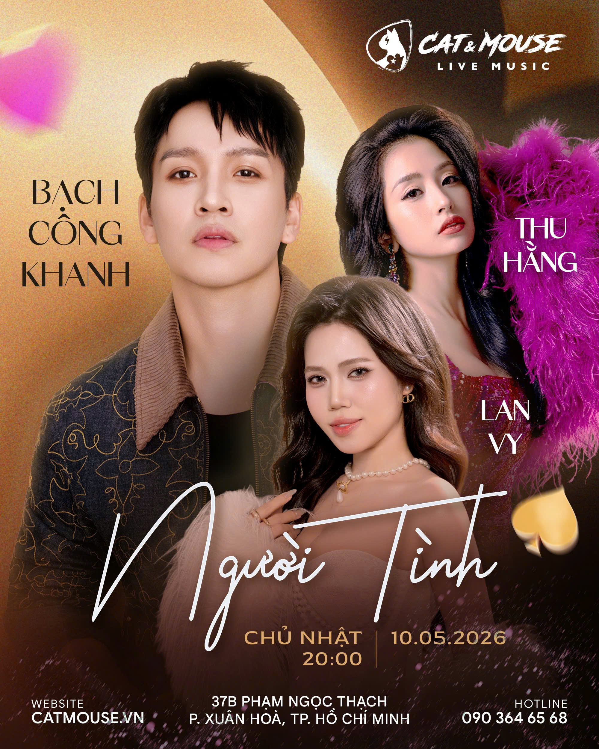 [CAT&MOUSE] CA SĨ BẠCH CÔNG KHANH + THU HẰNG + LAN VY