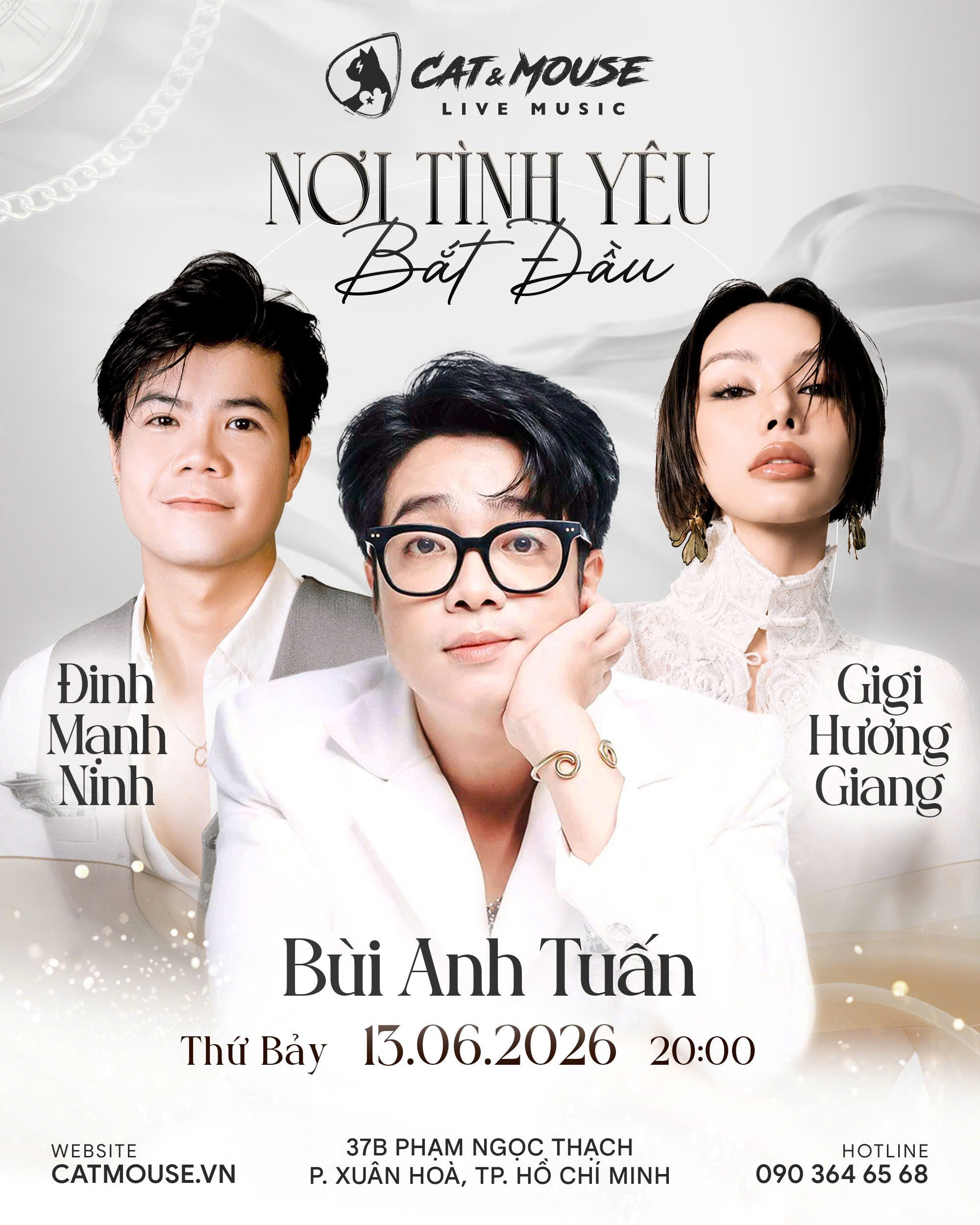 [CAT&MOUSE] BÙI ANH TUẤN + ĐINH MẠNH NINH + GIGI HƯƠNG GIANG