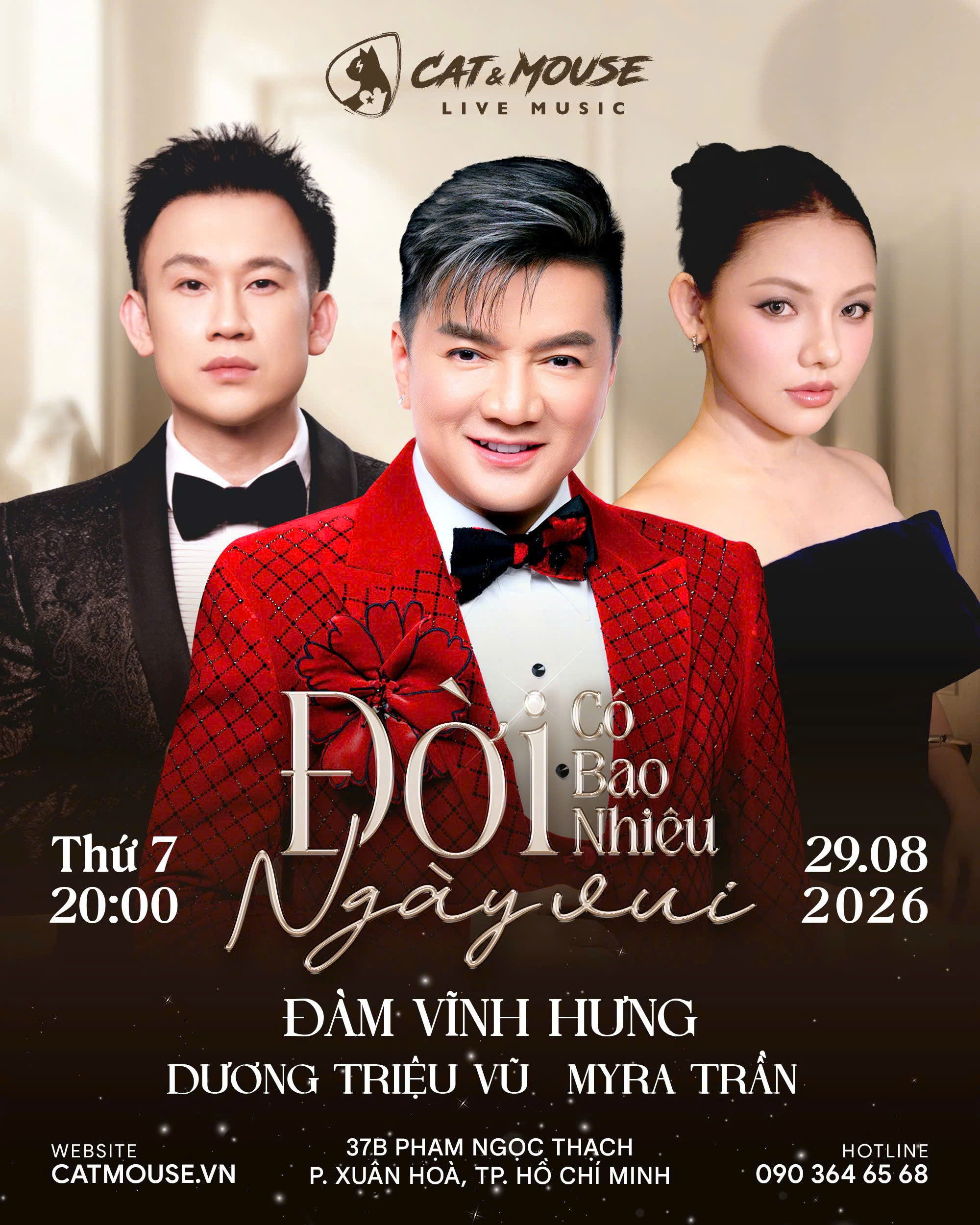 [CAT&MOUSE] ĐÀM VĨNH HƯNG + DƯƠNG TRIỆU VŨ + MYRA TRẦN
