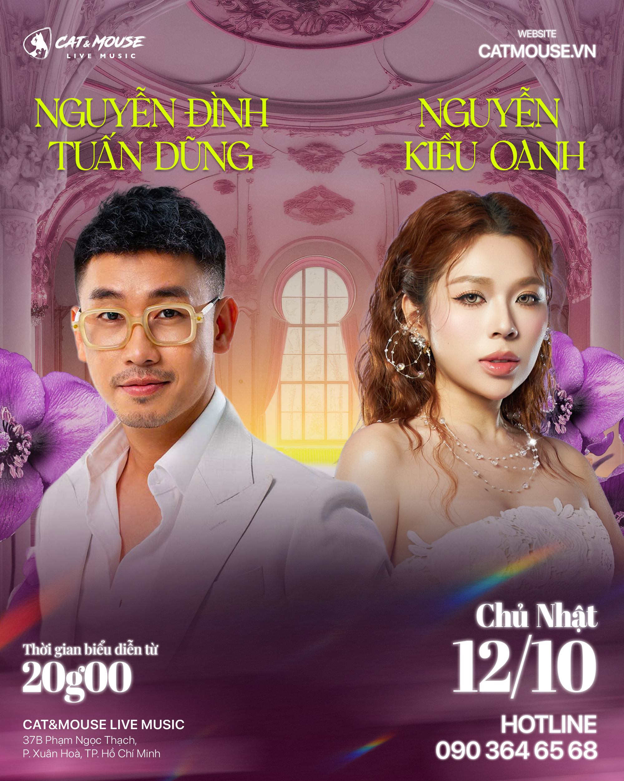 [CAT&MOUSE] CA SĨ NGUYỄN ĐÌNH TUẤN DŨNG + CA SĨ NGUYỄN KIỀU OANH