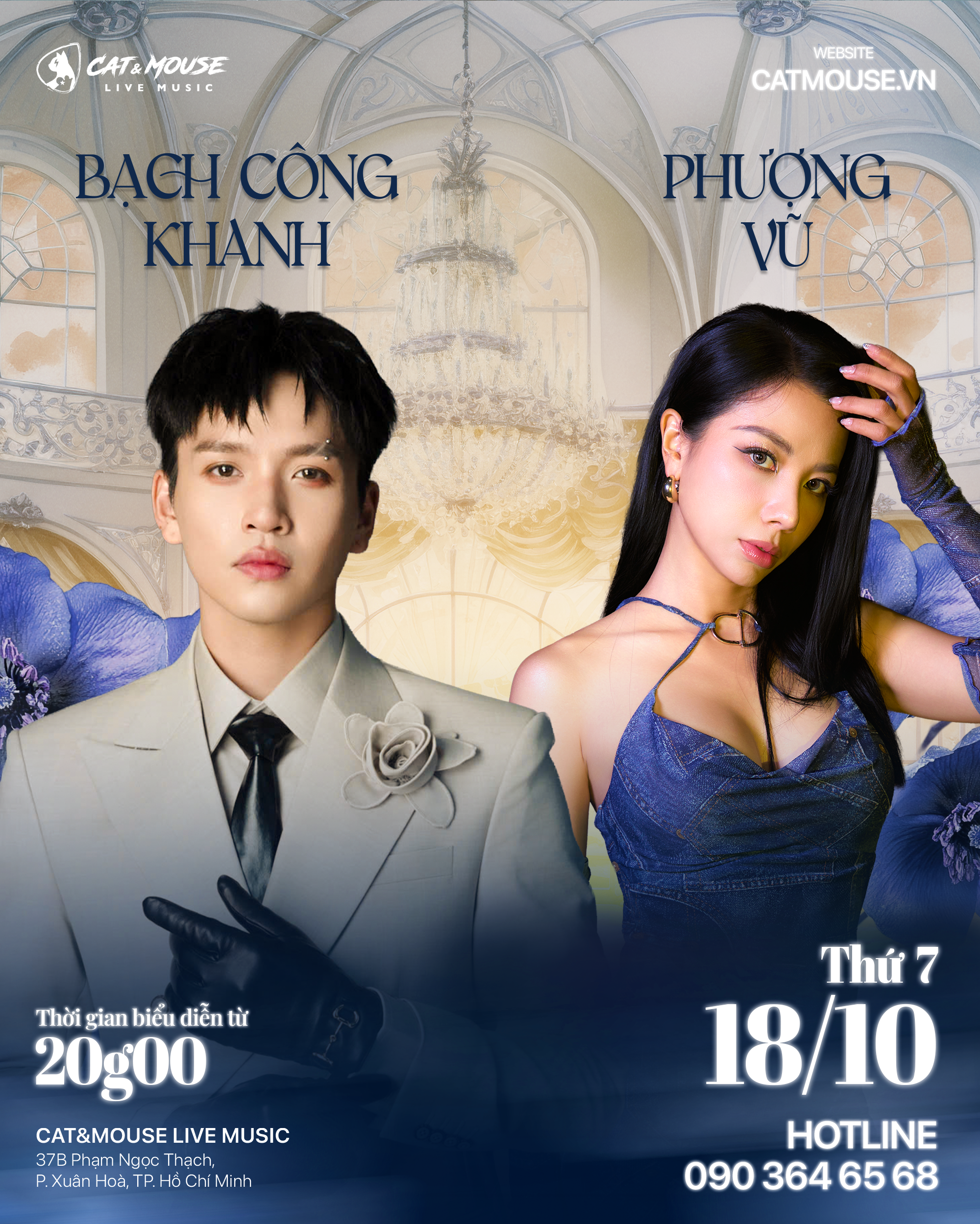 [CAT&MOUSE] CA SĨ BẠCH CÔNG KHANH + PHƯỢNG VŨ