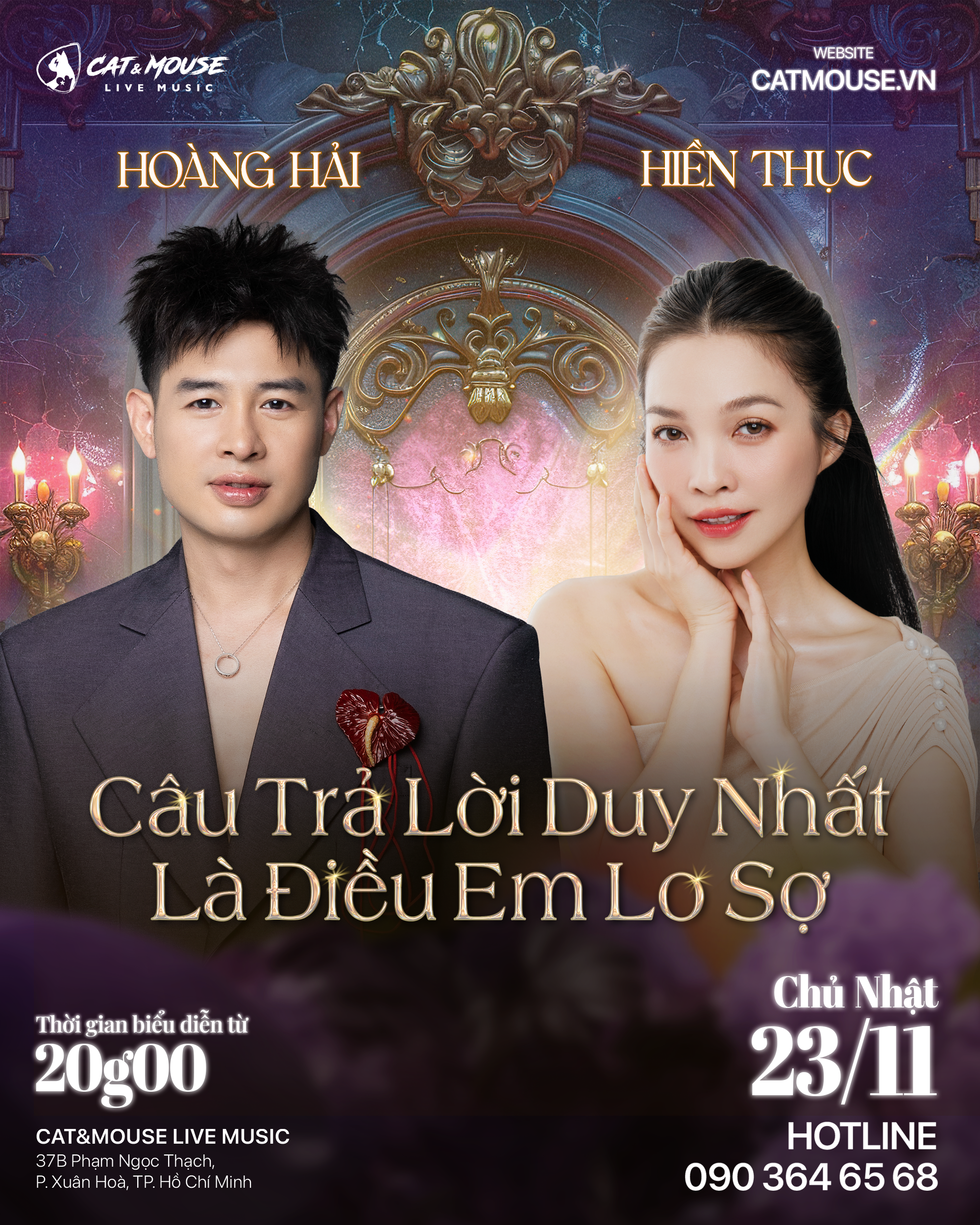 [CAT&MOUSE] CA SĨ HOÀNG HẢI + CA SĨ HIỀN THỤC