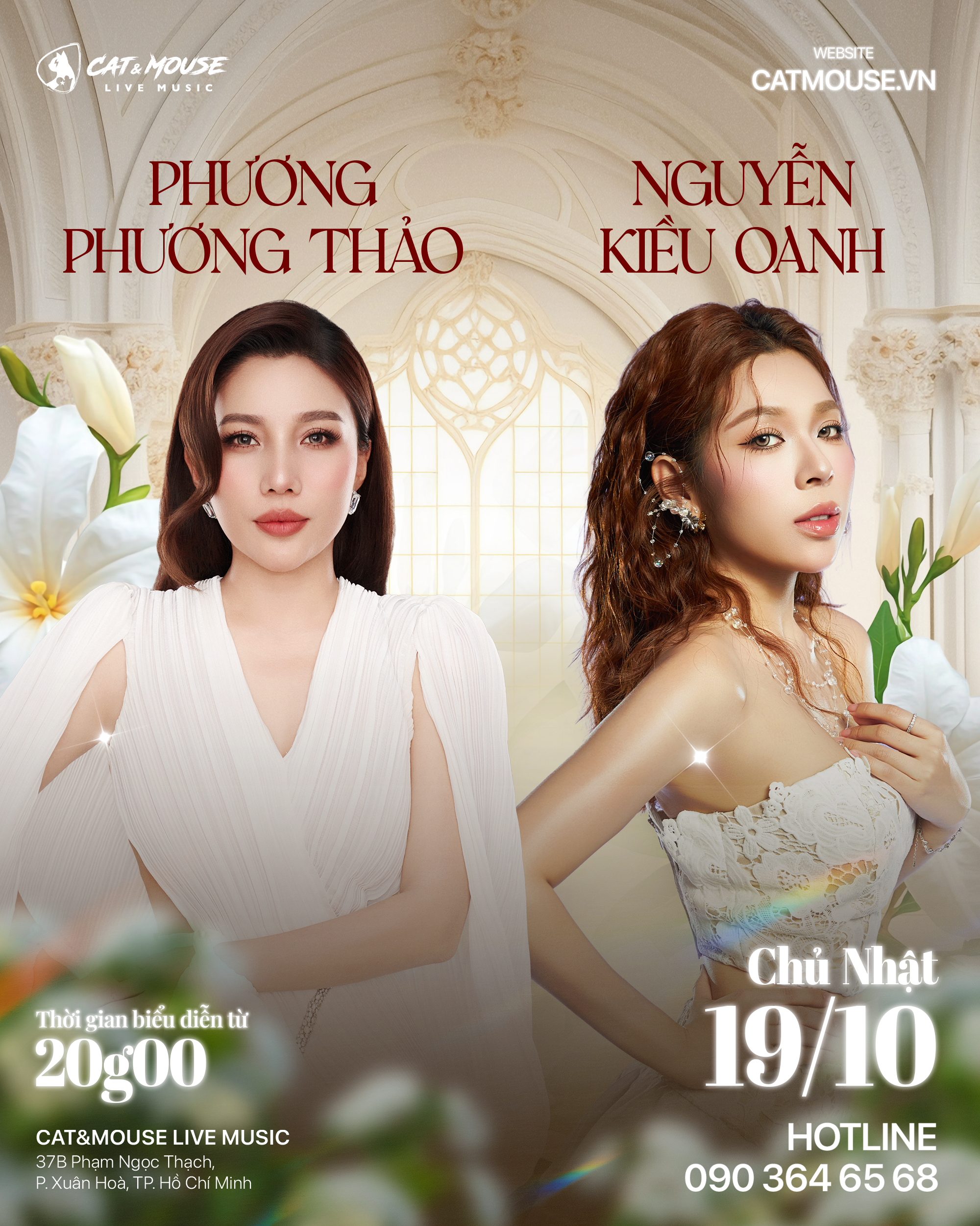 [CAT&MOUSE] CA SĨ PHƯƠNG PHƯƠNG THẢO + CA SĨ NGUYỄN KIỀU OANH