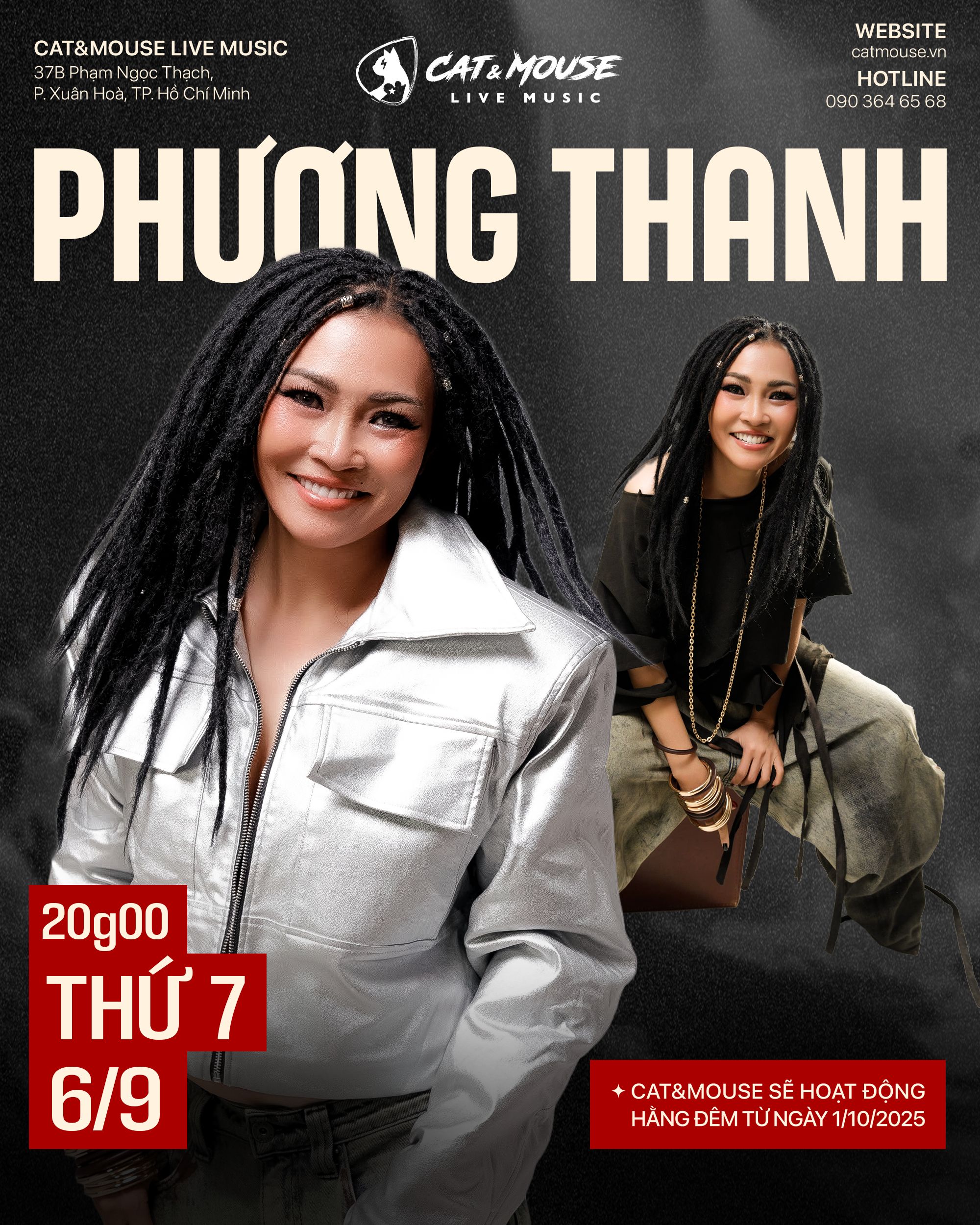 [CAT&MOUSE] CA SĨ PHƯƠNG THANH - 06/9