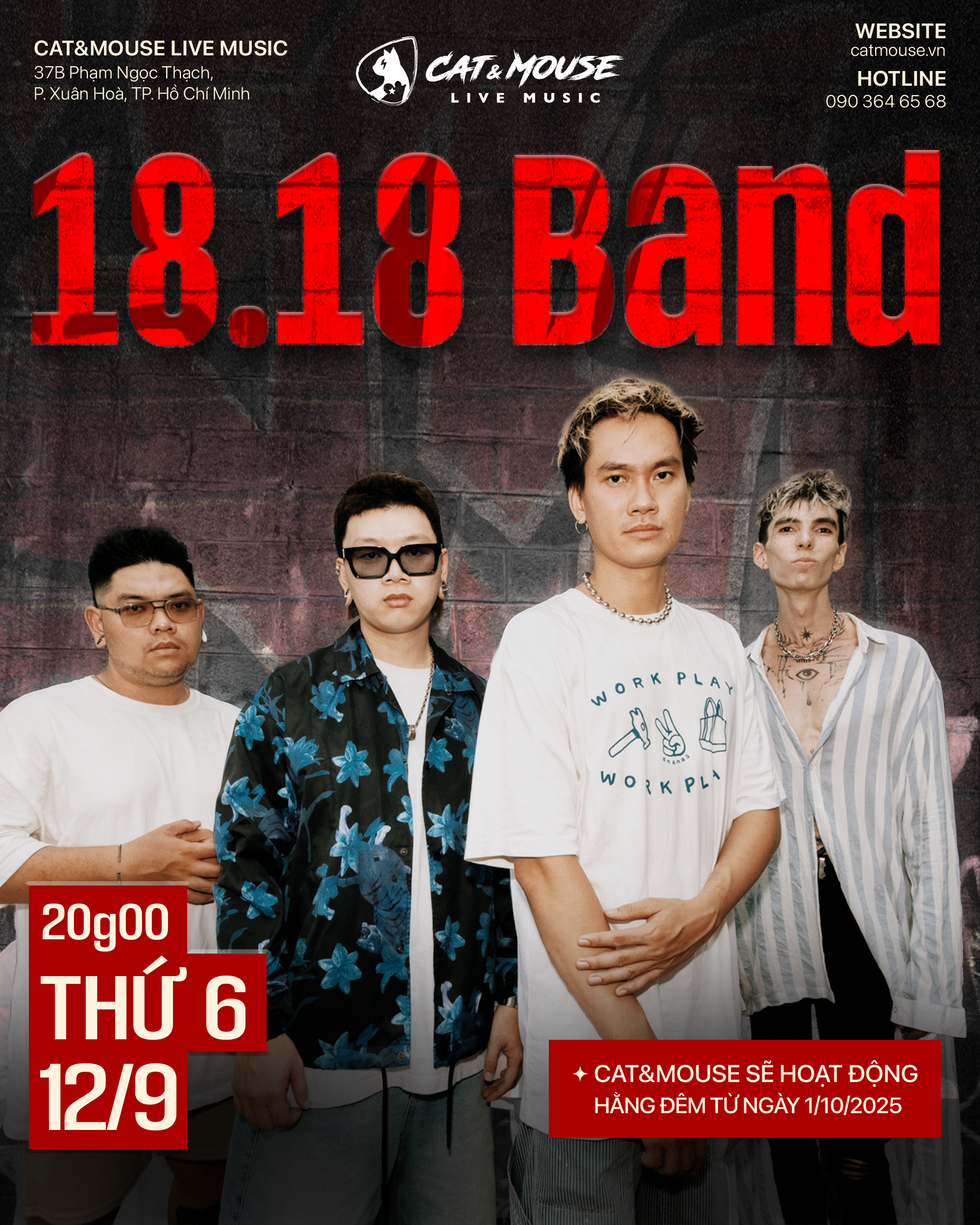 [CAT&MOUSE] 18.18 BAND - 12/9/2025