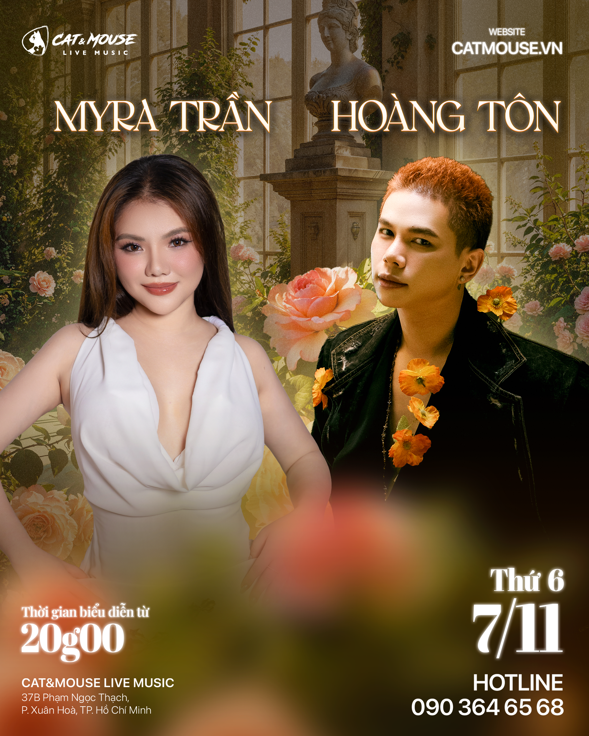[CAT&MOUSE] CA SĨ MYRA TRẦN + CA SĨ HOÀNG TÔN