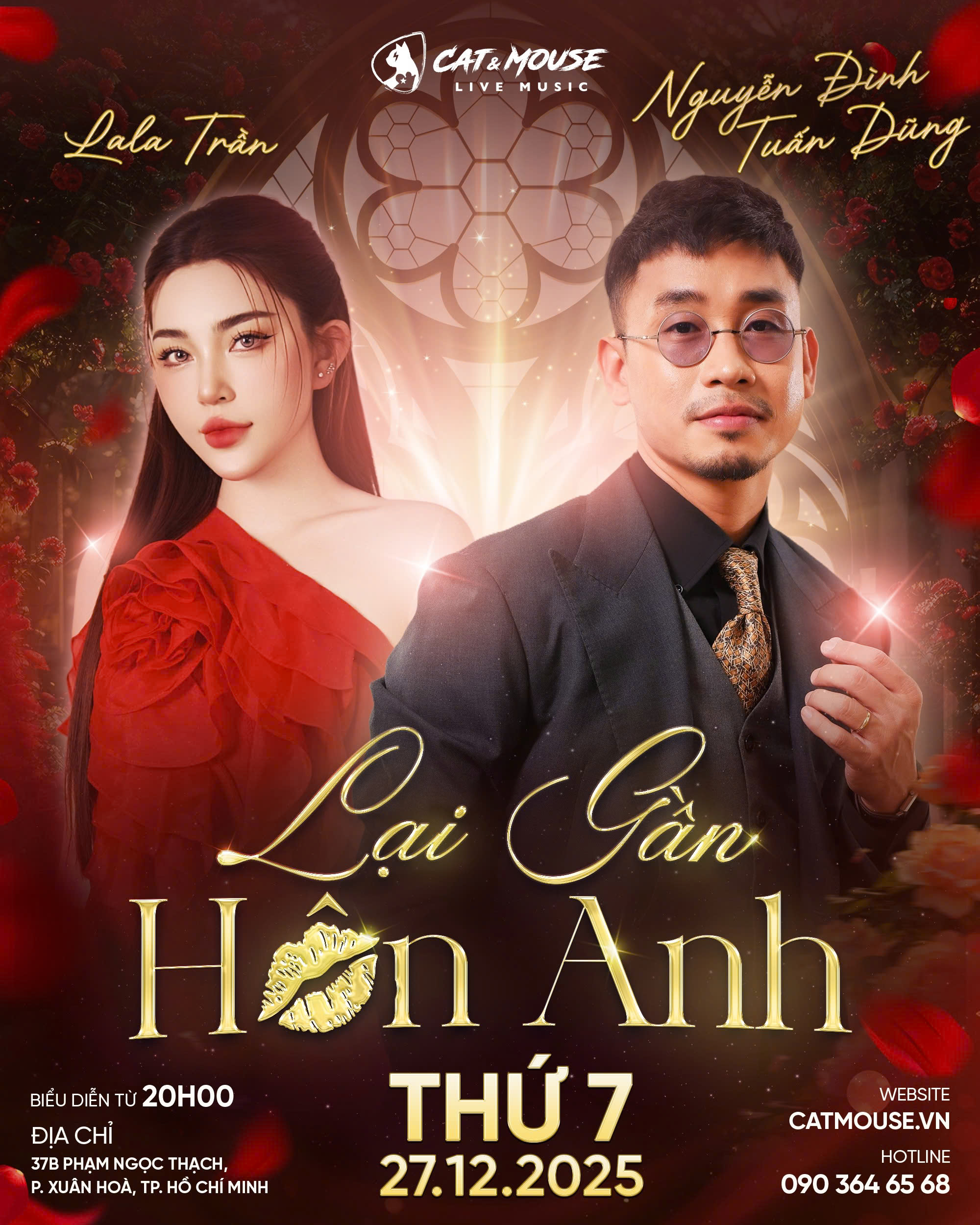 [CAT&MOUSE] CA SĨ NGUYỄN ĐÌNH TUẤN DŨNG + CA SĨ LALA TRẦN