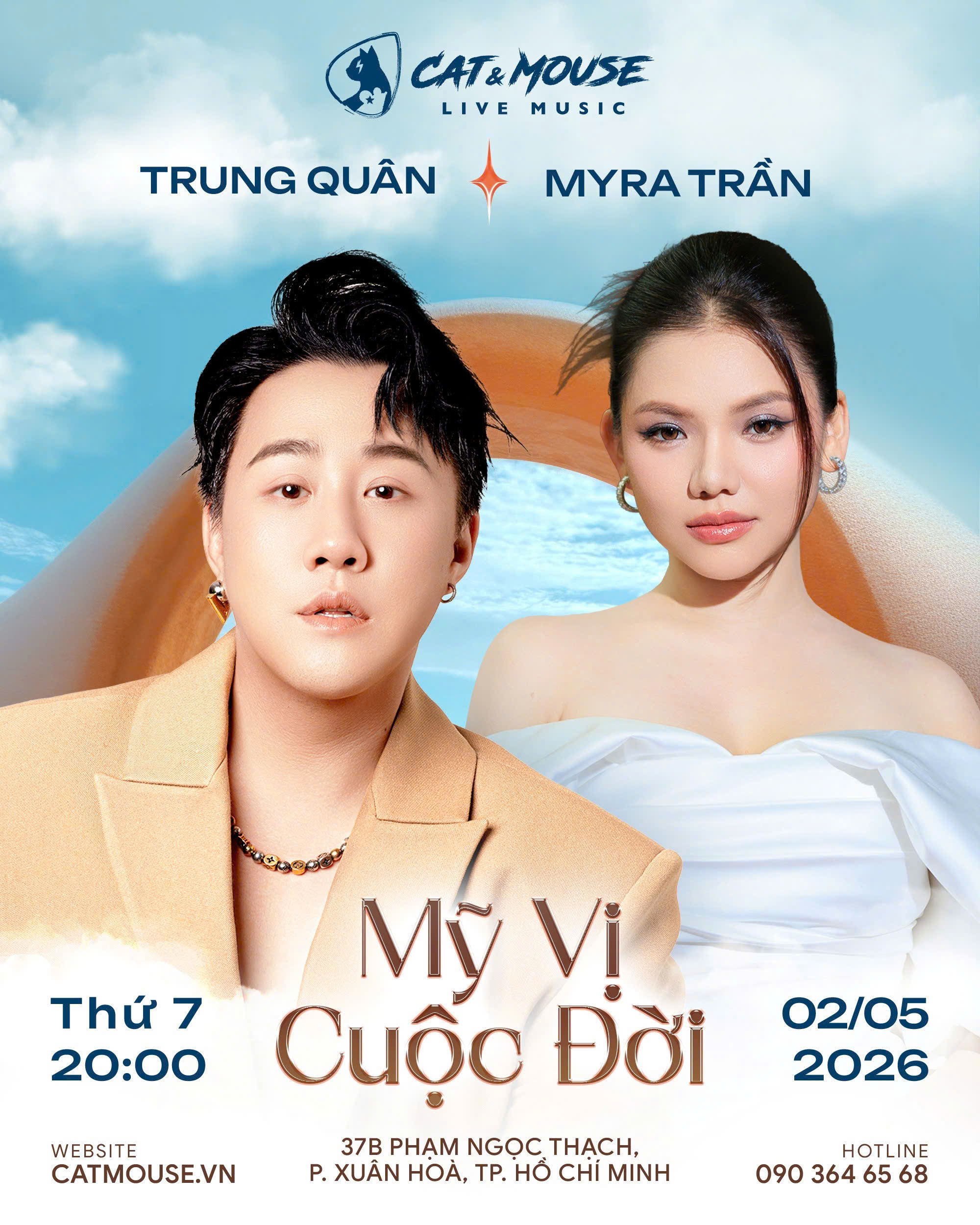 [CAT&MOUSE] CA SĨ TRUNG QUÂN + CA SĨ MYRA TRẦN